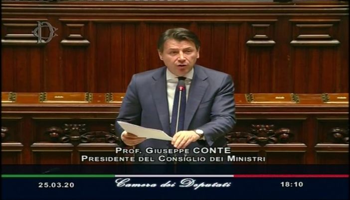 Coronavirus, Conte in Parlamento: "Lavoriamo per garantire ulteriore accesso alla liquidità, stanziamenti per altri 25 miliardi" Coronavirus, Conte in Parlamento: "Lavoriamo per garantire ulteriore accesso alla liquidità, stanziamenti per altri 25 miliardi"