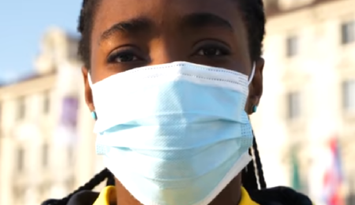 Daisy Osakue testimonial della Regione Piemonte contro il Covid