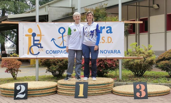 Tiro con l'arco: Cinzia Tomaselli seconda al Targa di Novara