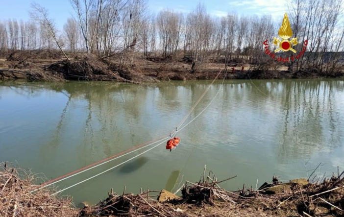 Disperso nel fiume, ore d'angoscia a Quarona