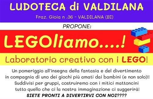 A Valdilana arriva il laboratorio creativo “LEGOliamo” A Valdilana arriva il laboratorio creativo “LEGOliamo”