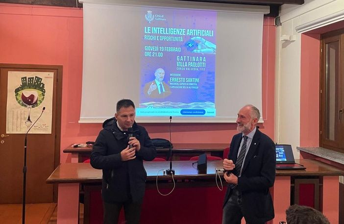 A Gattinara un incontro sulle intelligenze artificiali con Ernesto Santini: tra rischi, “allucinazioni” e scelte consapevoli