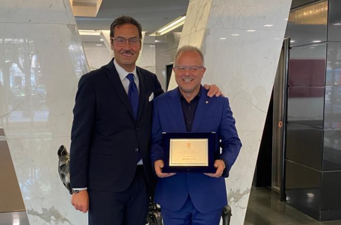 Borgosesia Calcio: Il presidente Michele Pizzi è uno dei vincitori del D Club Borgosesia Calcio: Il presidente Michele Pizzi è uno dei vincitori del D Club