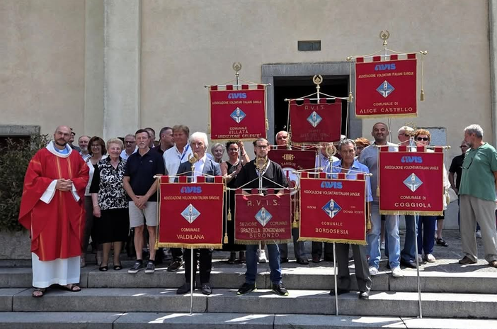 A Valdilana la Giornata del Donatore con l'AVIS (foto dalla pagina Facebook di Comune di Valdilana)