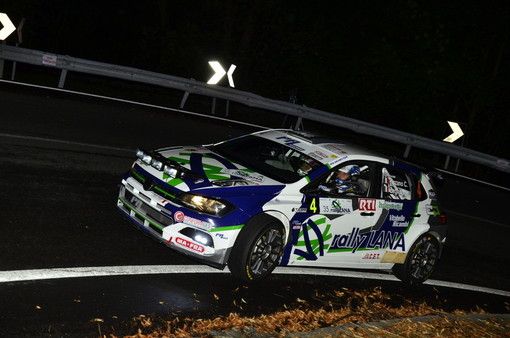 Rally Lana 2022, Corrado Pinzano sempre più leader