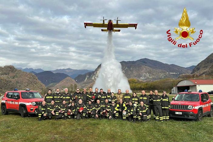 Vigili del Fuoco, a Varallo si chiude il corso operatore DOS: sono 16 i nuovi qualificati