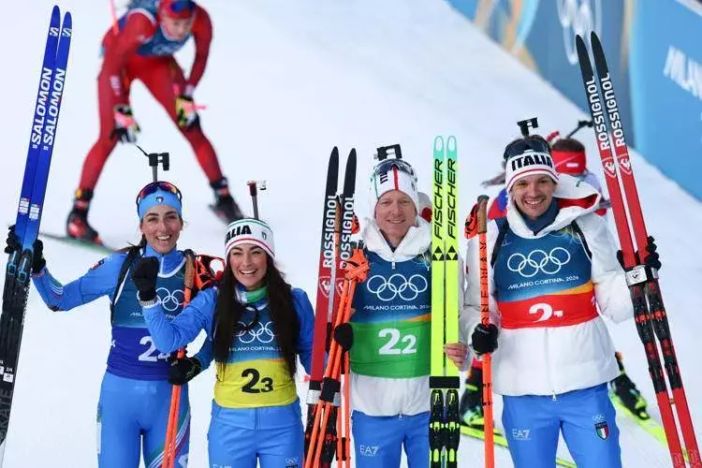 Milano Cortina 2026, staffetta biathlon d'argento. Goggia e Dalmasso di bronzo Milano Cortina 2026, staffetta biathlon d'argento. Goggia e Dalmasso di bronzo