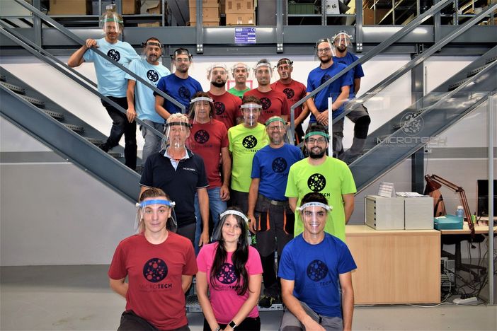 Da Microtech le visiere protettive per muoversi e lavorare in tutta sicurezza