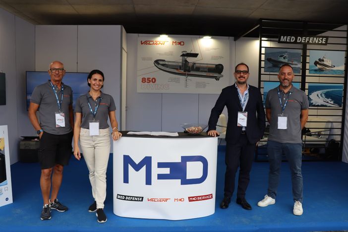 MED presenta la nuova rivoluzione dei battelli pneumatici al Salone Nautico di Genova.