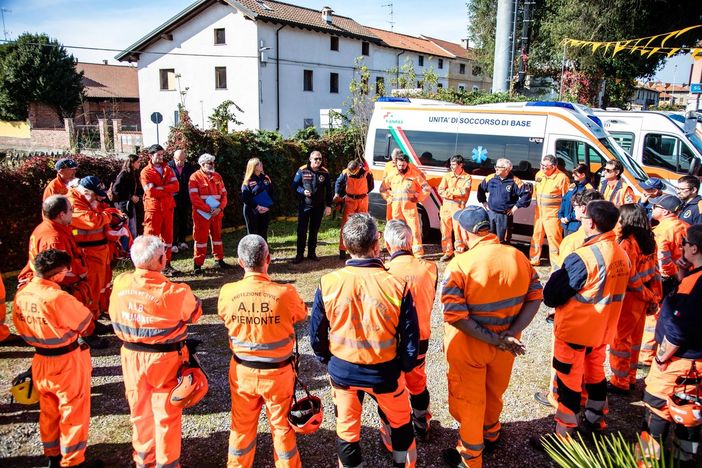 Esercitazione interforze Pro.Civ25: 120 volontari in azione tra Novara e Vercelli per testare la risposta alle emergenze