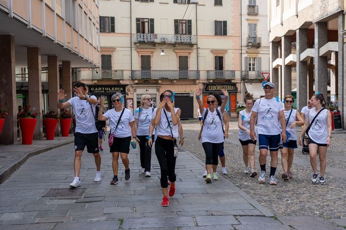 Vercelli: in tanti a "Corri e Cammina per la Ricerca", la manifestazione della Fondazione Marazzato