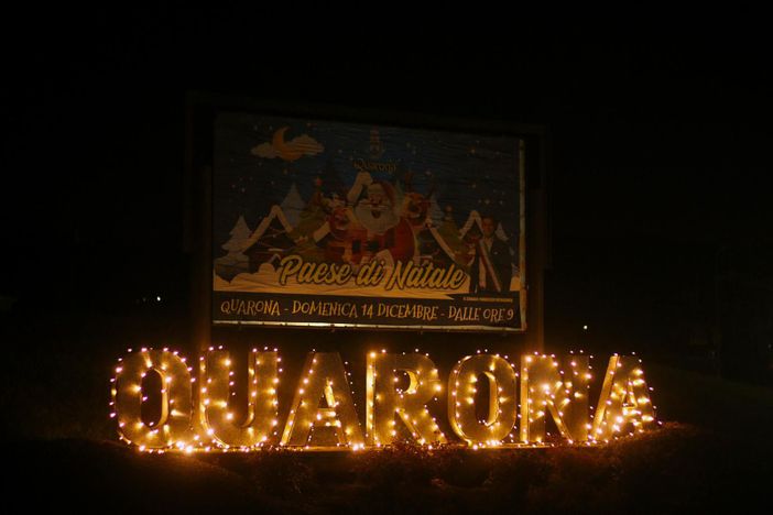 Quarona accende il Natale: illuminate la città e le frazioni Quarona accende il Natale: illuminate la città e le frazioni