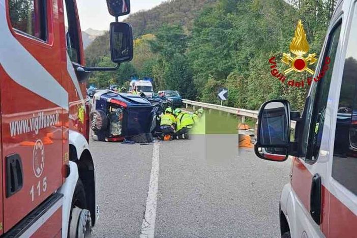 Varallo: Incidente sulla SP299, ci sono feriti Varallo: Incidente sulla SP299, ci sono feriti