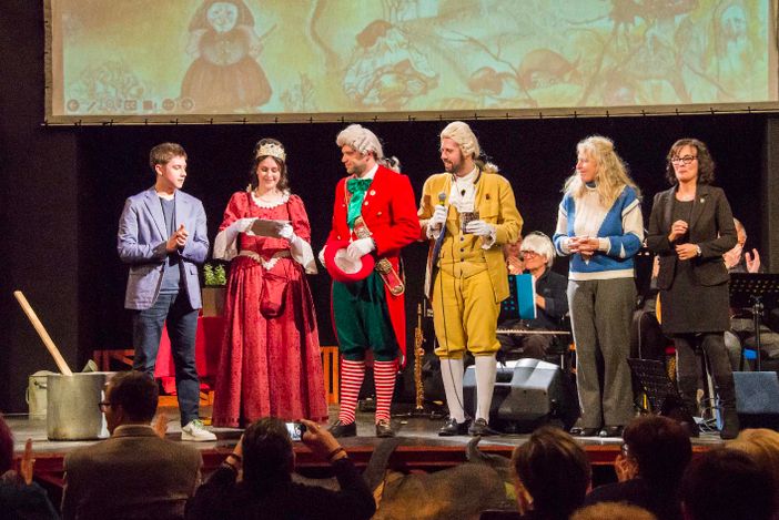 Carnevale di Varallo: la serata culturale “Nel regno del re de biss”. Carnevale di Varallo: la serata culturale “Nel regno del re de biss”.