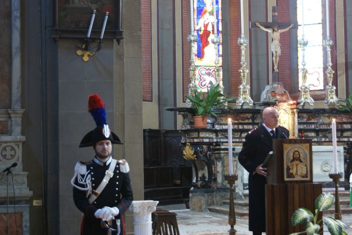 I militari dell'Arma alla celebrazione della Virgo Fidelis I militari dell'Arma alla celebrazione della Virgo Fidelis