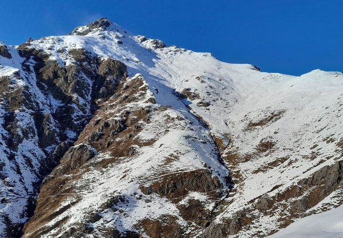 Il Monte Barone in versione invernale