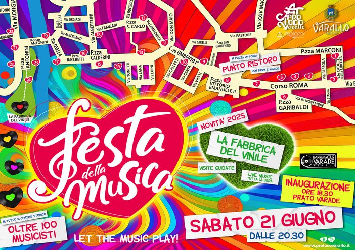 Festa della Musica a Varallo: più di 100 musicisti e grandi novità!