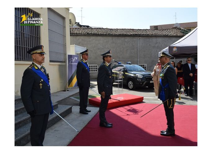 Guardia di Finanza di Vercelli: Cambio al vertice del comando provinciale Guardia di Finanza di Vercelli: Cambio al vertice del comando provinciale