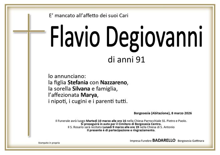 Flavio Degiovanni