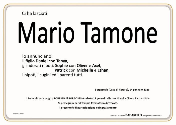 Mario Tamone