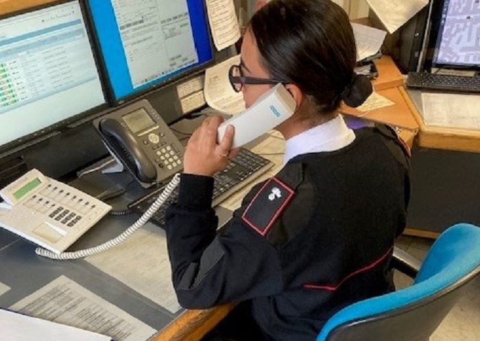 La centrale operativa dei carabinieri di Vercelli La centrale operativa dei carabinieri di Vercelli