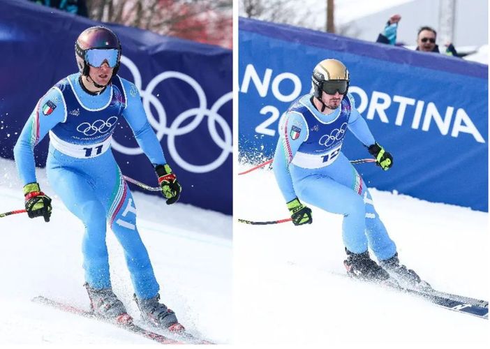 A Milano-Cortina argento Franzoni e bronzo Paris, prime medaglie Italia in discesa A Milano-Cortina argento Franzoni e bronzo Paris, prime medaglie Italia in discesa