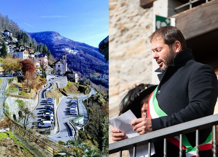 Il comune di Rossa e il sindaco Alex Rotta