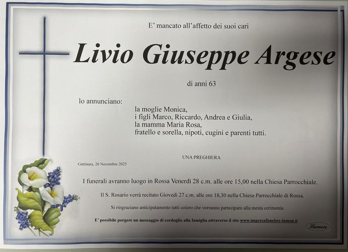 Livio Giuseppe Argese