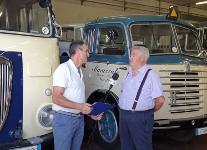 Carlo Marazzato: “Camion d’epoca? Che passione!” VIDEO Carlo Marazzato: “Camion d’epoca? Che passione!” VIDEO