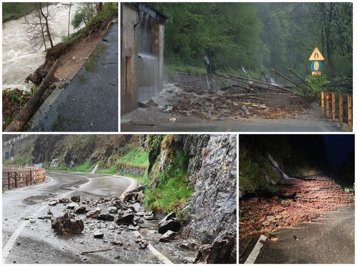 Maltempo senza tregua in Valsesia: case allagate e famiglie evacuate.