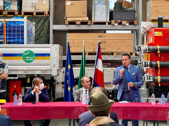 Eraldo Botta, ringraziamenti alle strutture di Operazione Luto Eraldo Botta, ringraziamenti alle strutture di Operazione Luto