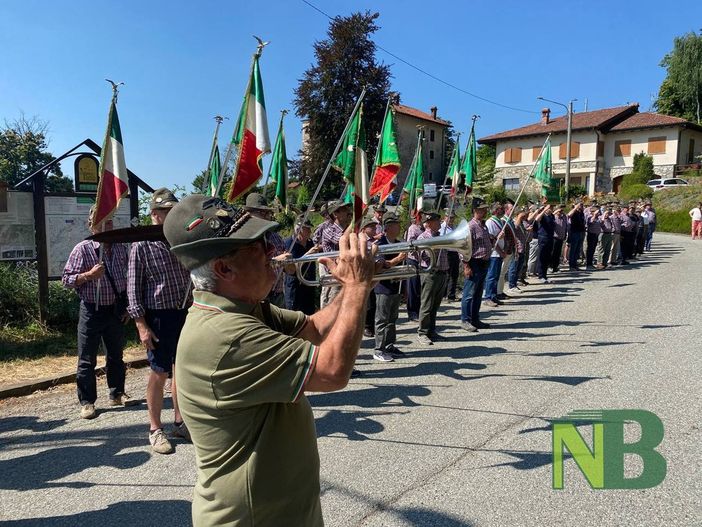 Valdilana, a Trivero cori e alzabandiera per il 70° anniversario degli Alpini (foto di repertorio)