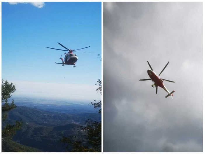 Accusa un malore in rifugio, arriva l'elisoccorso in alta Valsessera