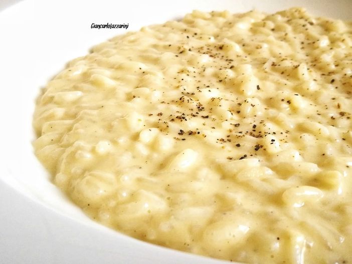 #quarantenasuifornelli - Riso Carnaroli Fumé con fonduta di caprino VIDEO