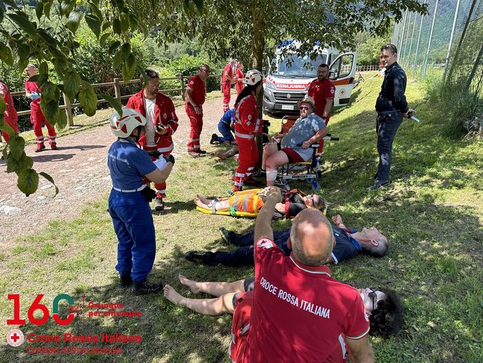 Roccapietra: tre giorni di esercitazione con la Croce Rossa Piemonte