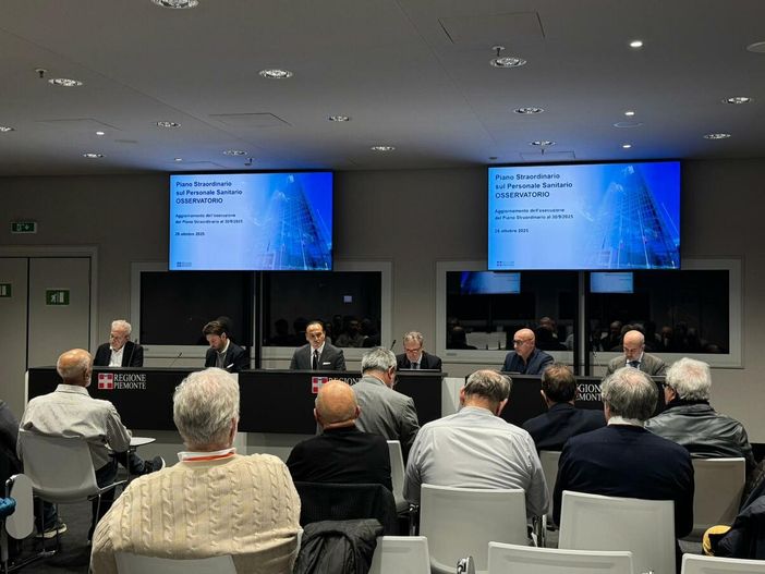 Osservatorio personale sanitario, 1.925 nuovi assunti in Piemonte