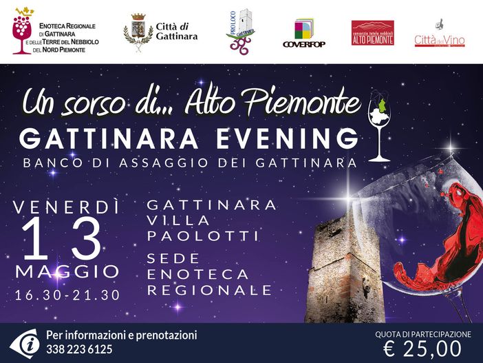 Gattinara: Secondo appuntamento di "Un sorso di Alto Piemonte"