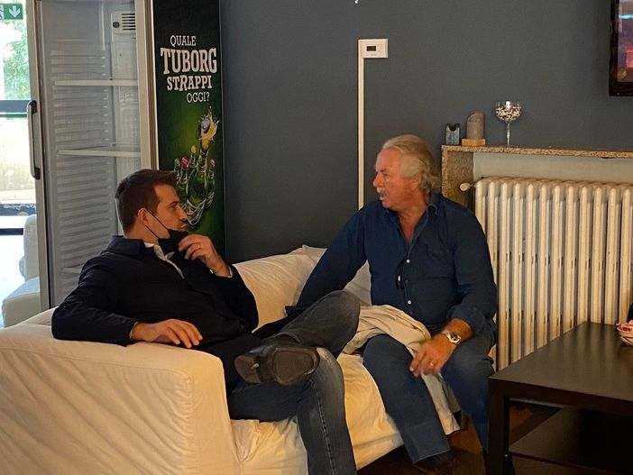 Pierluigi loro piana visita il Milanaccio Pierluigi loro piana visita il Milanaccio