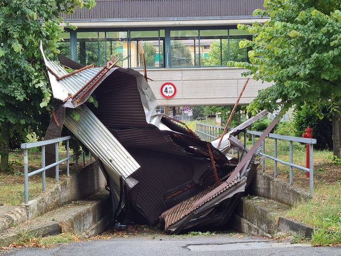 Regione, Cirio in sopralluogo a Casale Monferrato per i danni del maltempo.