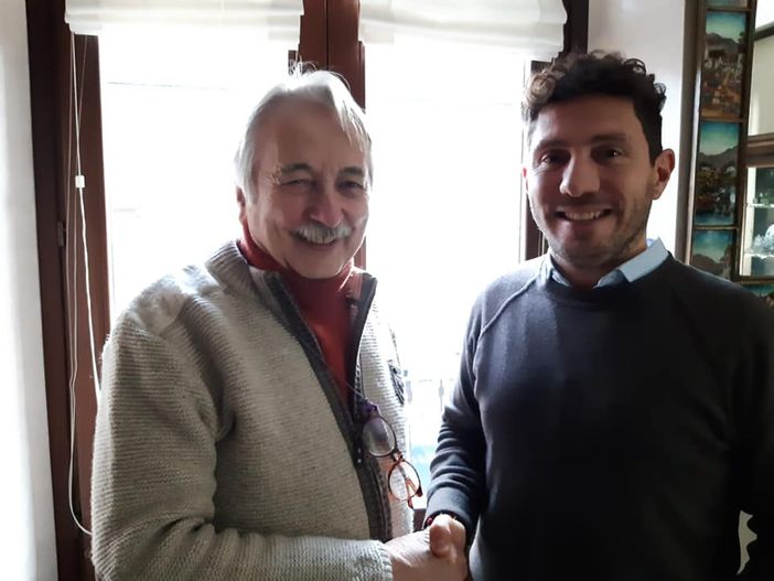 Dott. Ruga e il sindaco di Quarona Dott. Ruga e il sindaco di Quarona