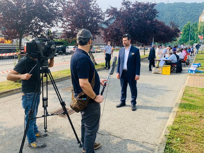 Test sierologici, Borgosesia sotto i riflettori dell’Italia intera