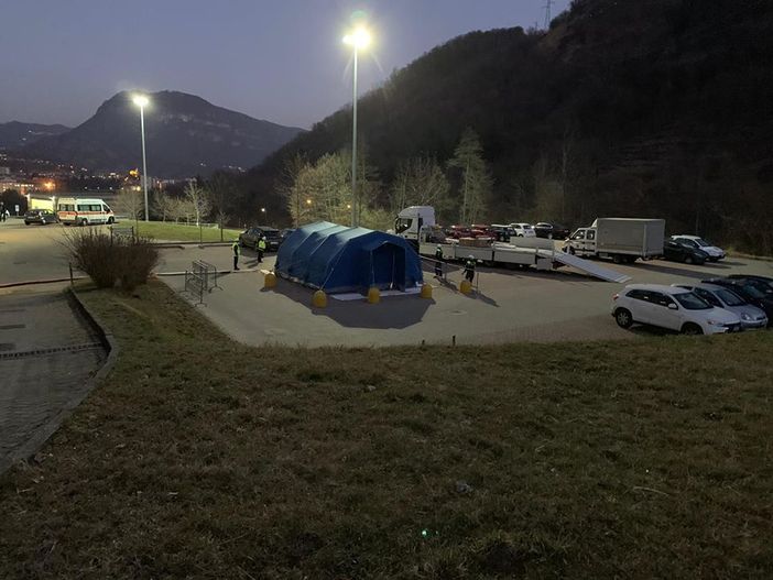 All'ospedale di Borgosesia il pre-triage per i casi sospetti di Coronavirus