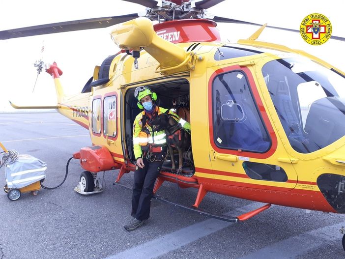 Borgosesia, attive le unità cinofile nella base del Servizio Regionale di Elisoccorso Borgosesia, attive le unità cinofile nella base del Servizio Regionale di Elisoccorso