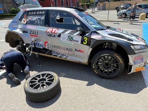 37° Rally Lana, Carmellino fermo alla Ailoche: Pizio in testa alla classifica