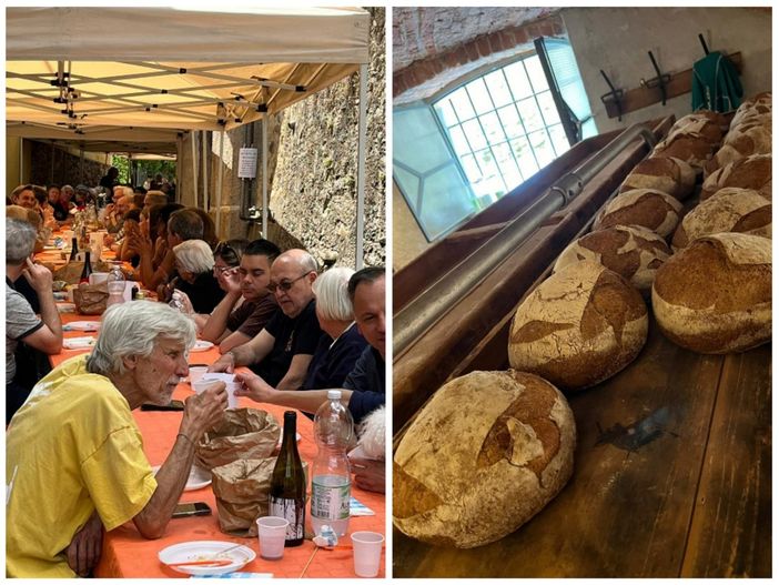 Festa del pane a Guardabosone per assaggiare il pane cotto nel forno “come una volta” (foto di Ermanno Orsi)