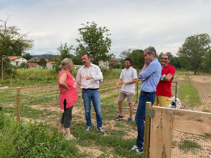 Grandinata nel vicino Vercellese, sopralluoghi di Chiorino e Delmastro: “Impegno per domande risarcimento danni”
