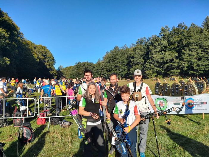 Gli Arcieri del Sesia brillano ai Campionati Italiani 3D