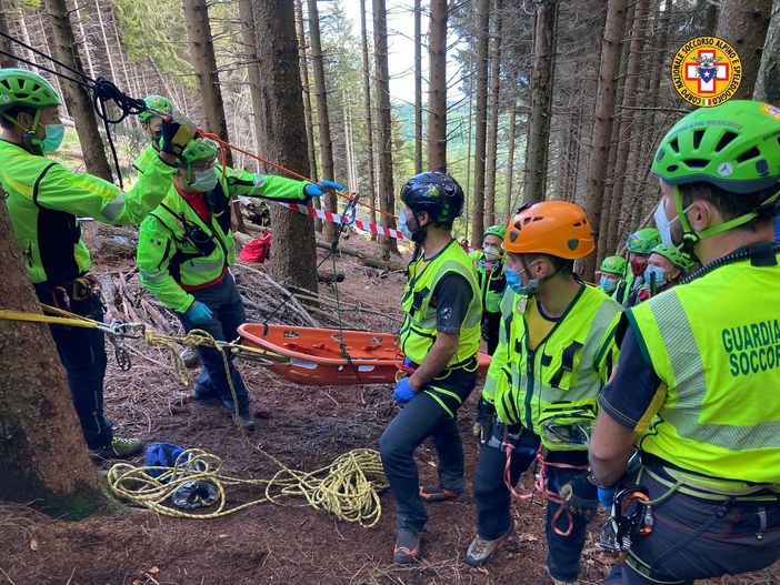 Soccorso Alpino sul dramma di Stresa, le dinamiche dell'intervento FOTO
