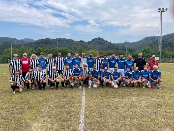 Le vecchie glorie in campo a Crevacuore