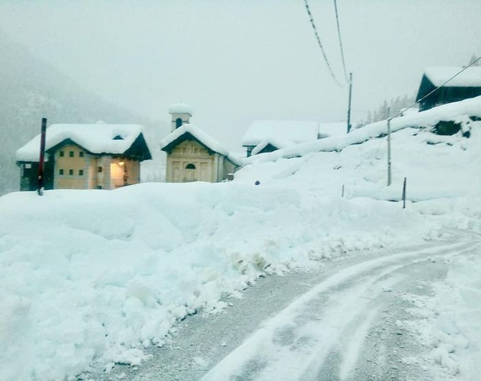 Foto pagina facebook comune Alagna Valsesia